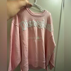 Disneyland Pink Sweatshirt